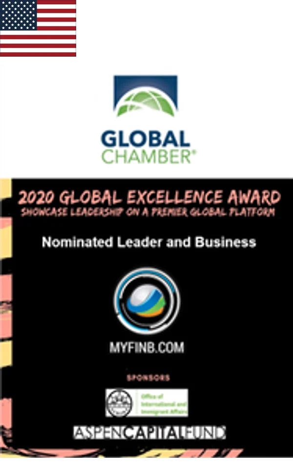Global Chamber 2020 Global Excellence Award