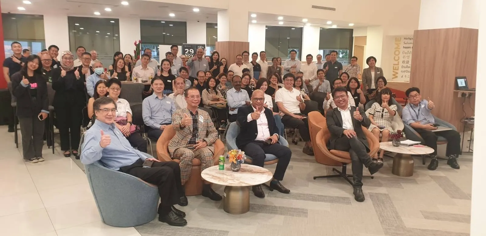 Participants at the session