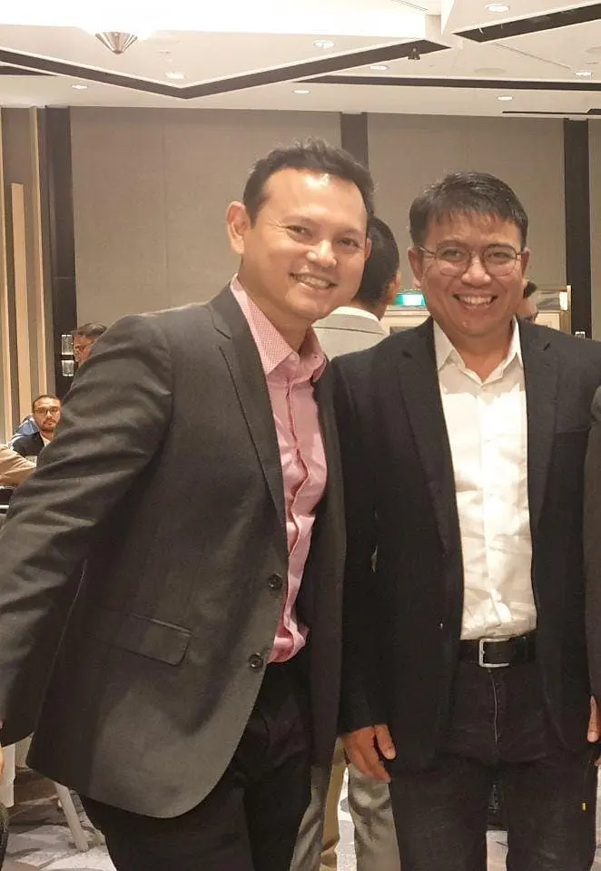 Prof Dr M Nazri Muhd with Minister Zaqy Mohamad
