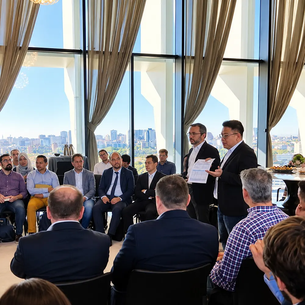 Talk to business leaders